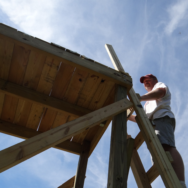 Building the Meditation Tower