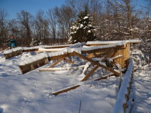 Impermanence, or “The Meditation Tower Fell Over Months Ago”