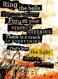“Forget Your Perfect Offering”