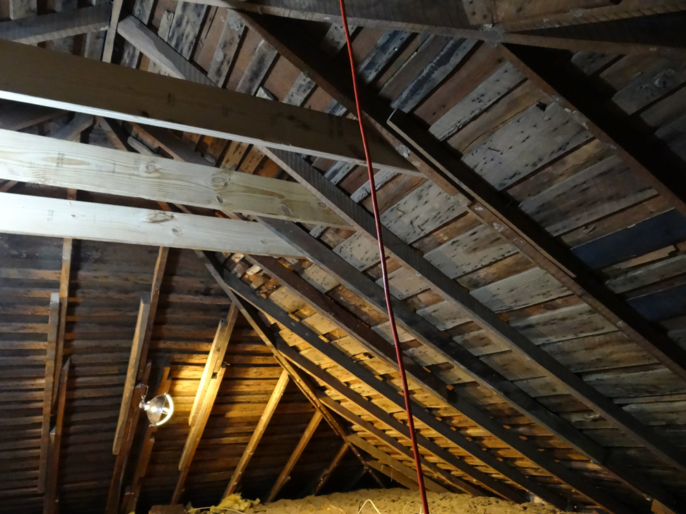 Resupporting the Rafters: Before and After